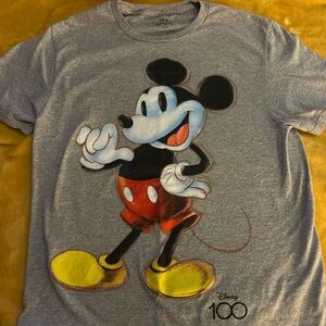Disney 100 Gray Tee